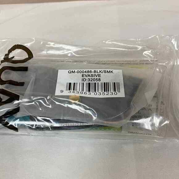 Quay Australia X Arod Evasive Black Smoke Polarized Sunglasses Retro Square - Picture 4 of 11